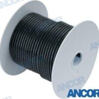 CABLE ELECTRIQUE  (0,8MM²) NOIR - 30 M