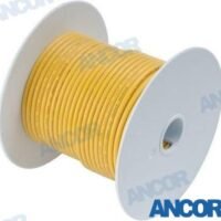 CABLE ELECTRIQUE  (0,8MM²) JAUNE - 30M