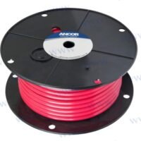 CABLE BATTERIE 4AWG (21MM²) ROUGE - 30 M