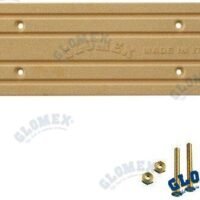 PLAQUE DE MASSE RECTANG 455X150X13
