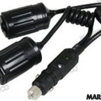RALLONGE DOUBLE PRISES FEMELLE 12V