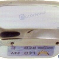 LAMPE LED INT/EXT OVALE ARGENT
