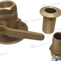 PASSE COQUES AVEC CLAPET 1-1/2"