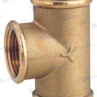RACCORD “T” 1''1/4 F.F.F. LAITON CR