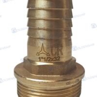 RACCORD 1''1/2 X 32 M. LAITON CR
