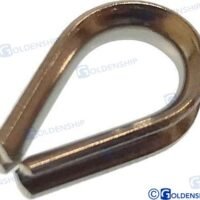 COSSE A OEIL INOX  0 36 MM