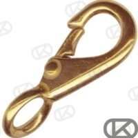 MOUSQUETON BRONZE 97MM (10)