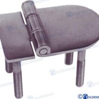 CHARNIERE 4 VIS 90X60MM
