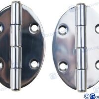 CHARNIERE INOX OVALE 78X56  (PACK 2)