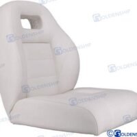SIEGE EN CUIR BLANC