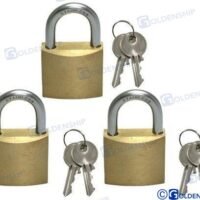 LOT DE 3 CADENAS 40MM