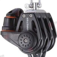 POULIE TRIPLE AVEC BLOQUEUR 40MM