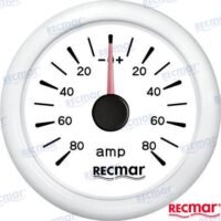 AMPEREMETRE  80-0-80 BLANC