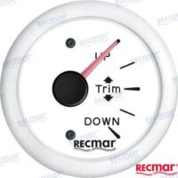MANOMETRE DE TRIM 160-10º  BLANC