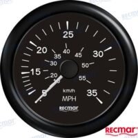 SPEEDOMETER 0/35 MPH NOIR