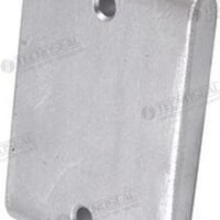 ANODE PLAQUE SCAFO 100X70X12MM