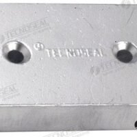 ANODE RECTANGULAIRE 455X100X50MM