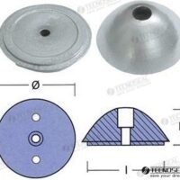 ANODE POUR VARIPROFILE 55MM